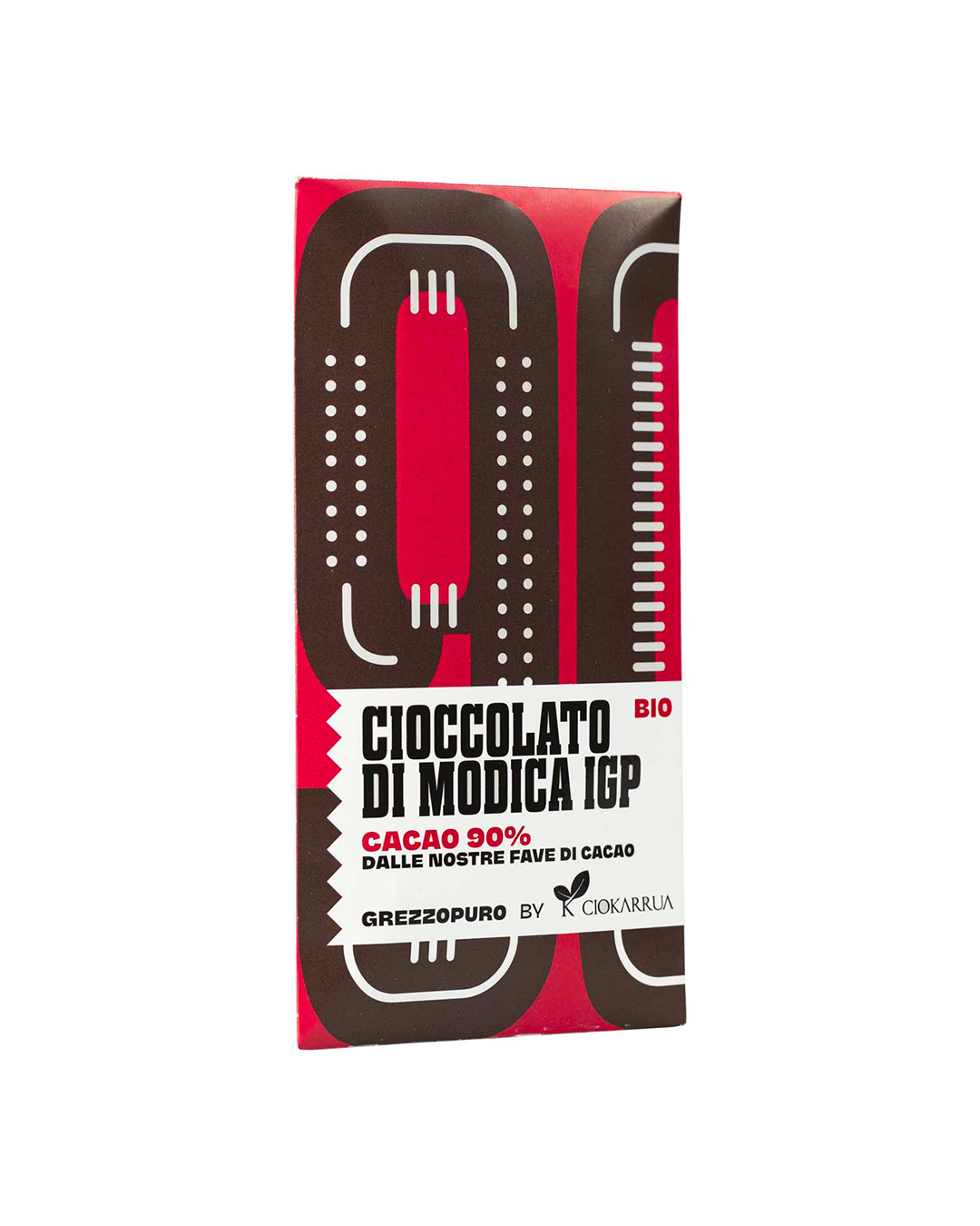 Cioccolato di Modica IGP 90% - Grezzopuro Ciokarrua