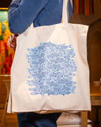 Borsa in Tela Pesci Azzurri - Ciccio Sultano