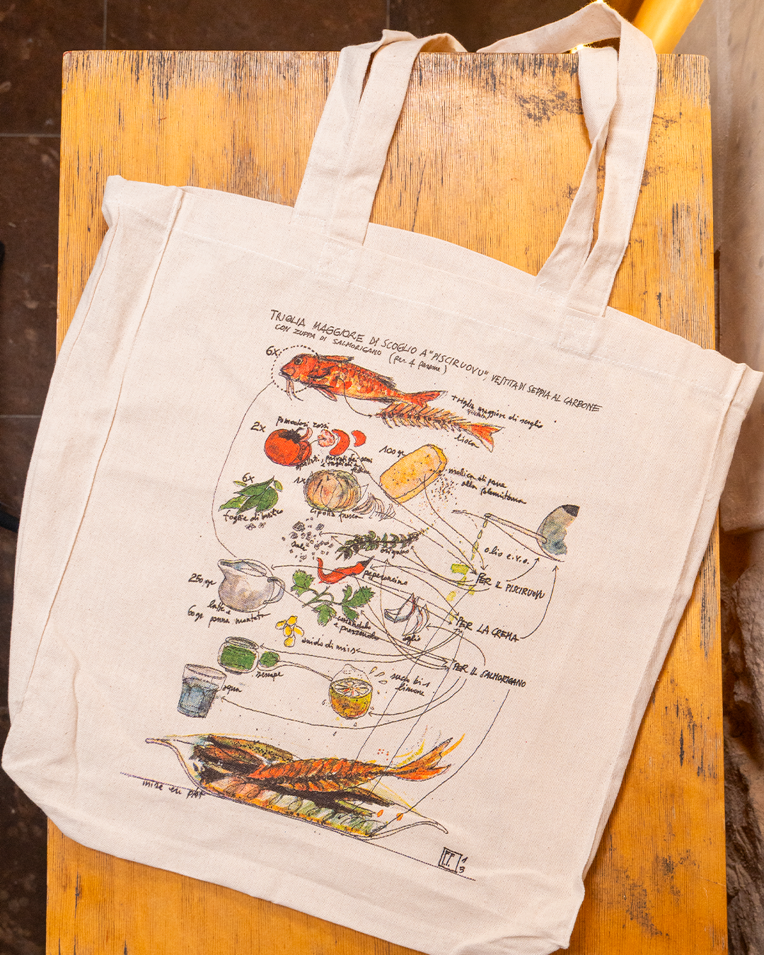 Borsa in Tela Triglia di Scoglio - Ciccio Sultano