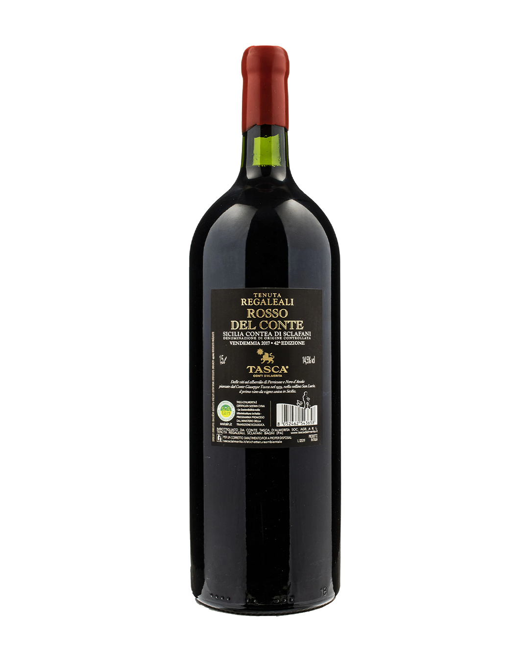 Rosso del Conte 2017 Contea di Sclafani DOC - Tasca d'Almerita