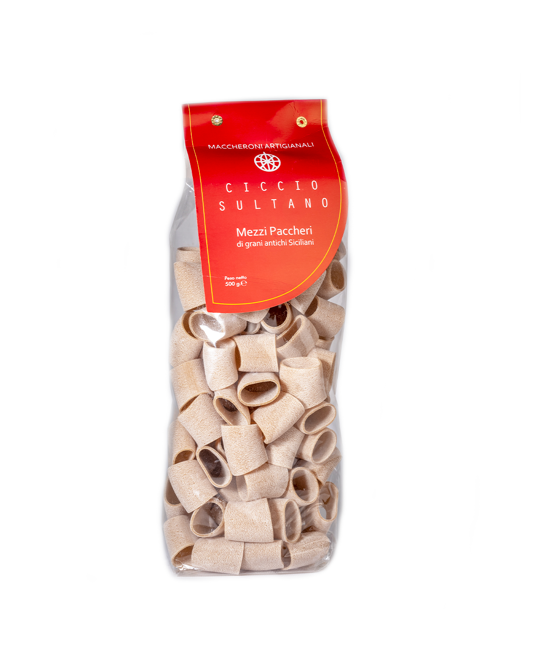 Mezzi Paccheri di Grani Antichi Siciliani – Ciccio Sultano