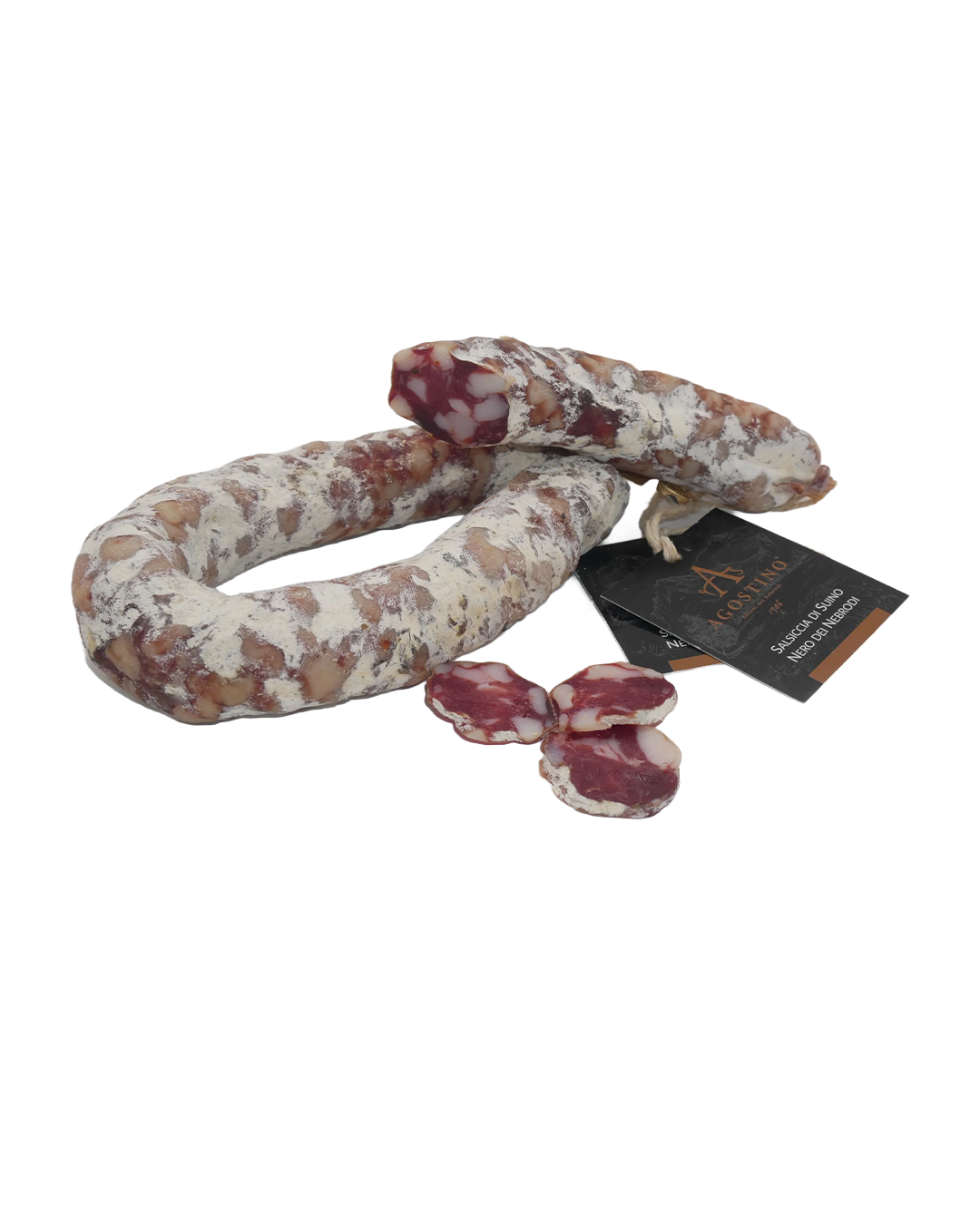 Salsiccia di Suino Nero dei Nebrodi - Agostino Salumi
