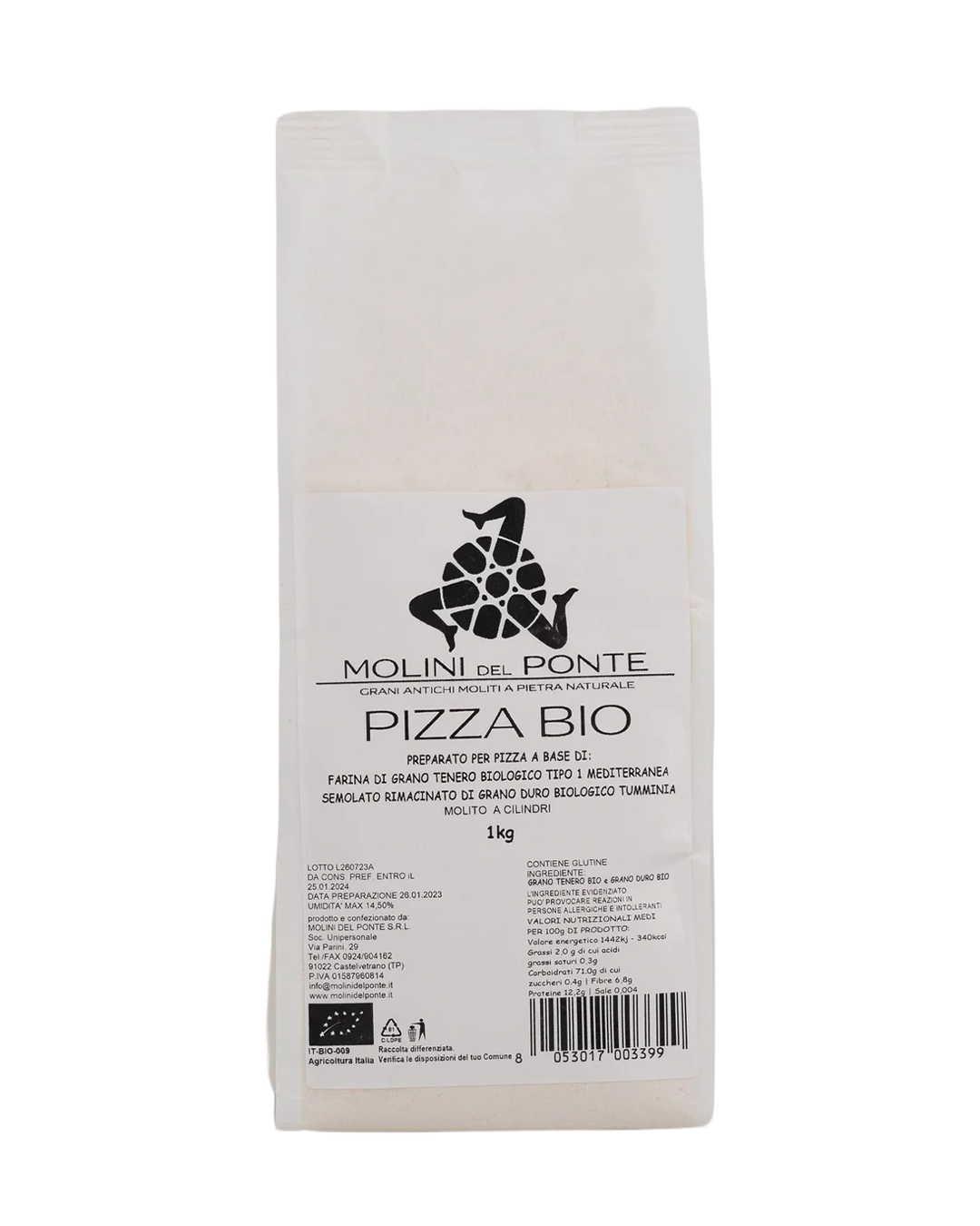 Farina Pizza BIO - Molino del Ponte