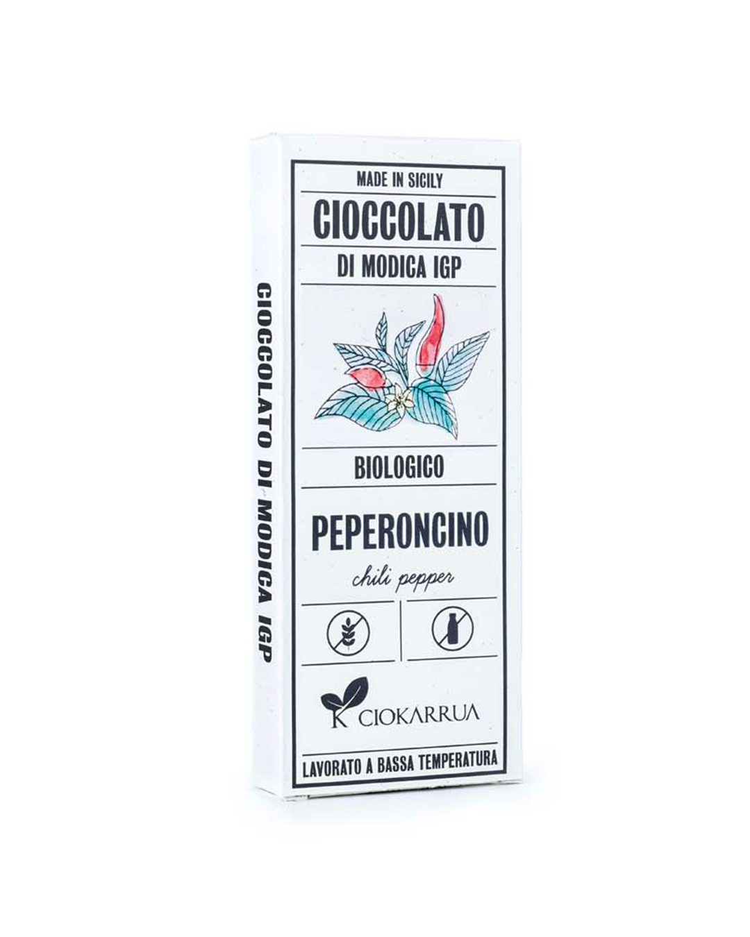 Cioccolato di Modica IGP Bio Peperoncino – Ciokarrua
