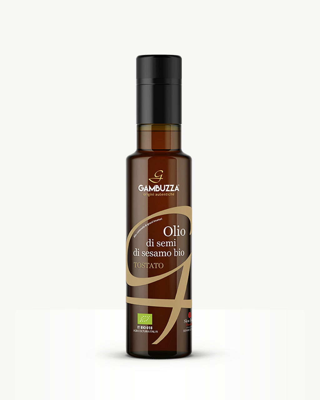 Olio di Semi di Sesamo di Ispica Tostato Bio - Gambuzza Presidio Slow Food