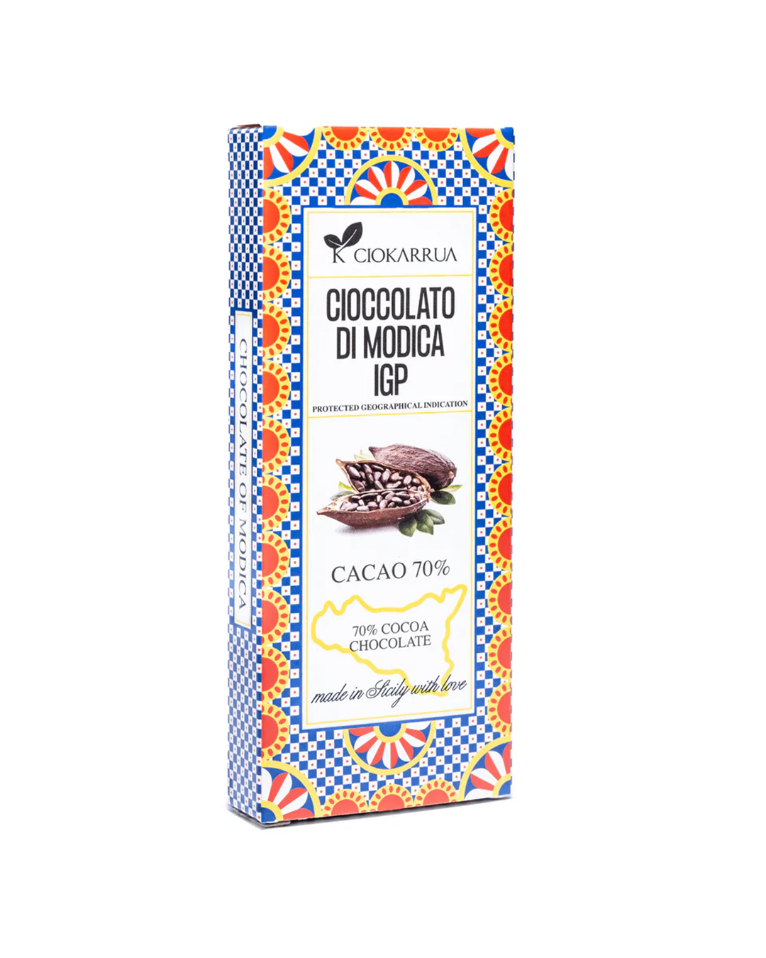 Cioccolato di Modica IGP Puro 70% - Ciokarrua