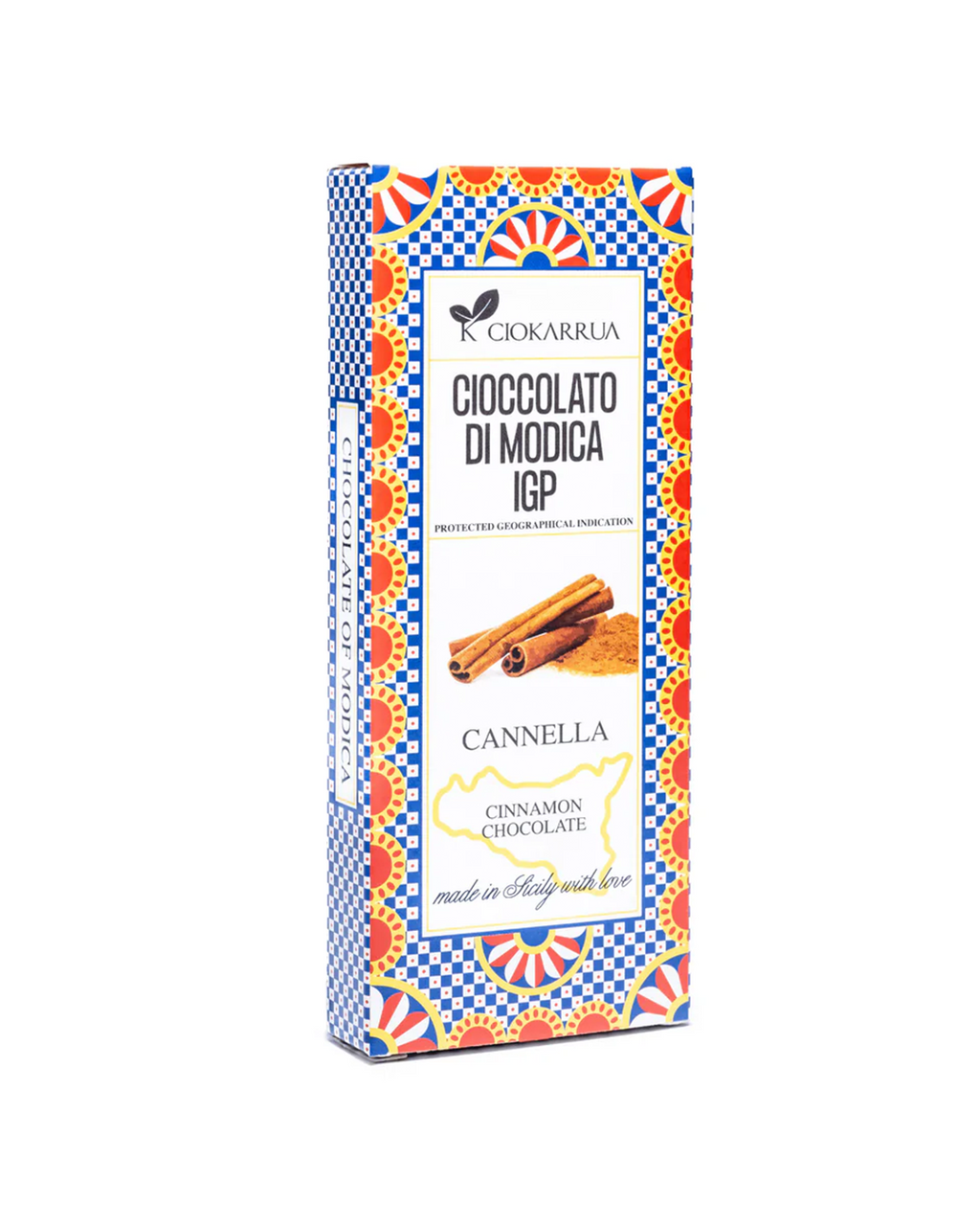 Cioccolato di Modica IGP alla cannella - Ciokarrua