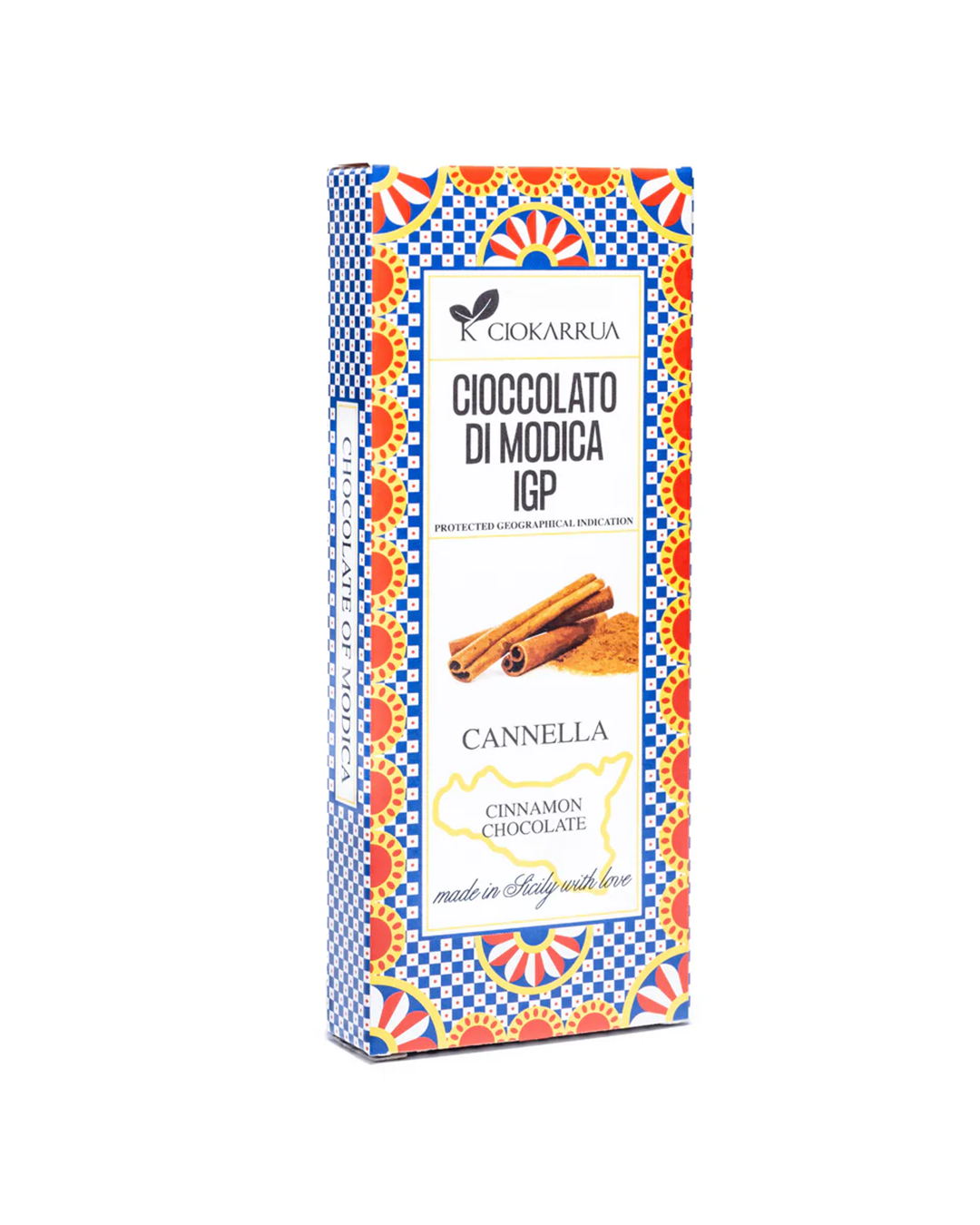 Cioccolato di Modica IGP alla cannella - Ciokarrua
