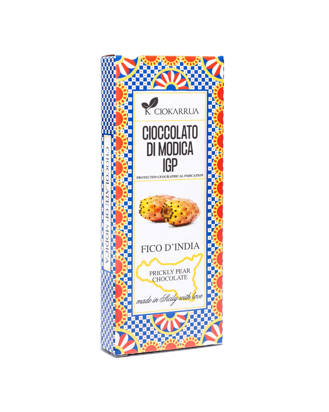 Cioccolato di Modica IGP al Fico d’India - Ciokarrua