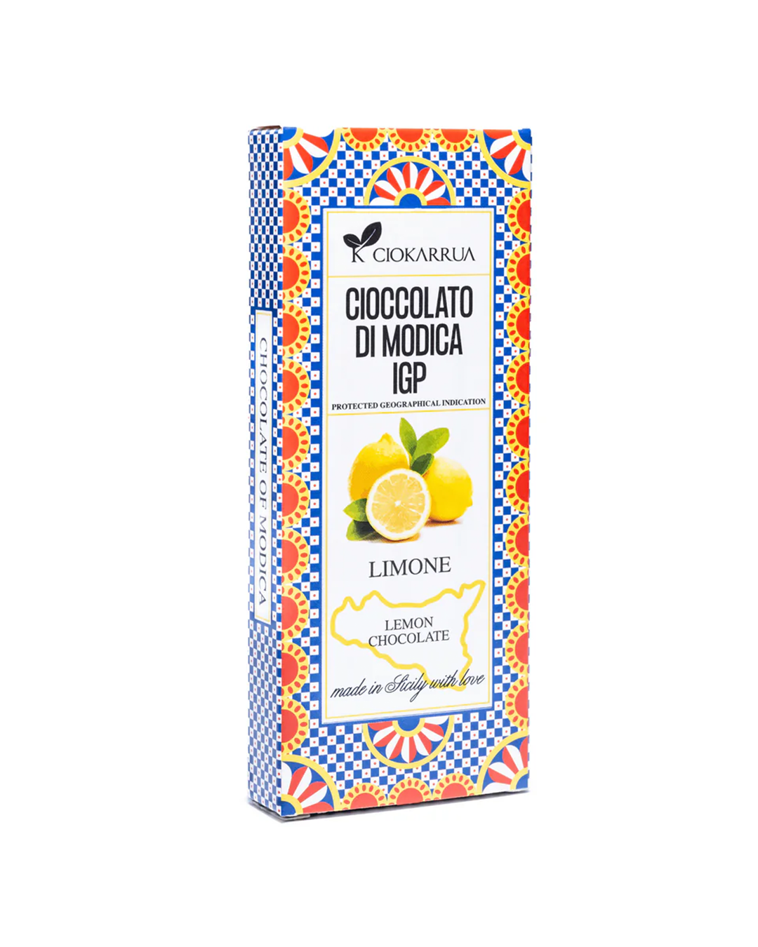 Cioccolato di Modica IGP al Limone - Ciokarrua