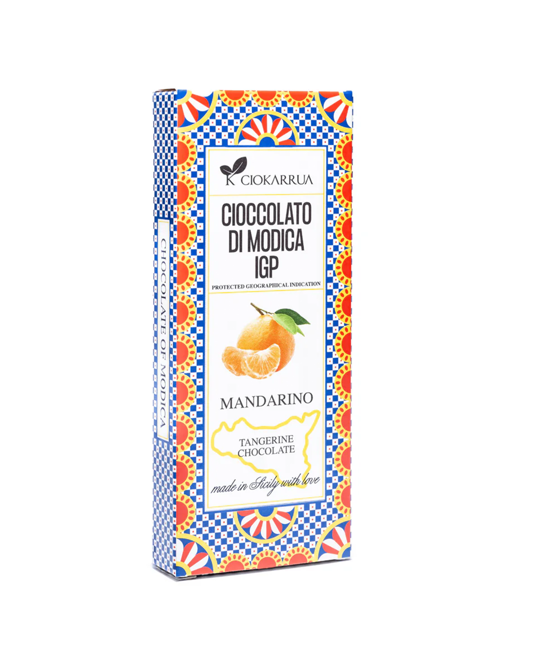 Cioccolato di Modica IGP al Mandarino - Ciokarrua