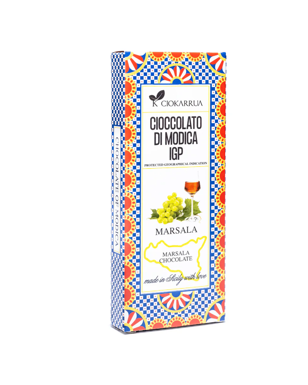 Cioccolato di Modica IGP al Marsala - Ciokarrua