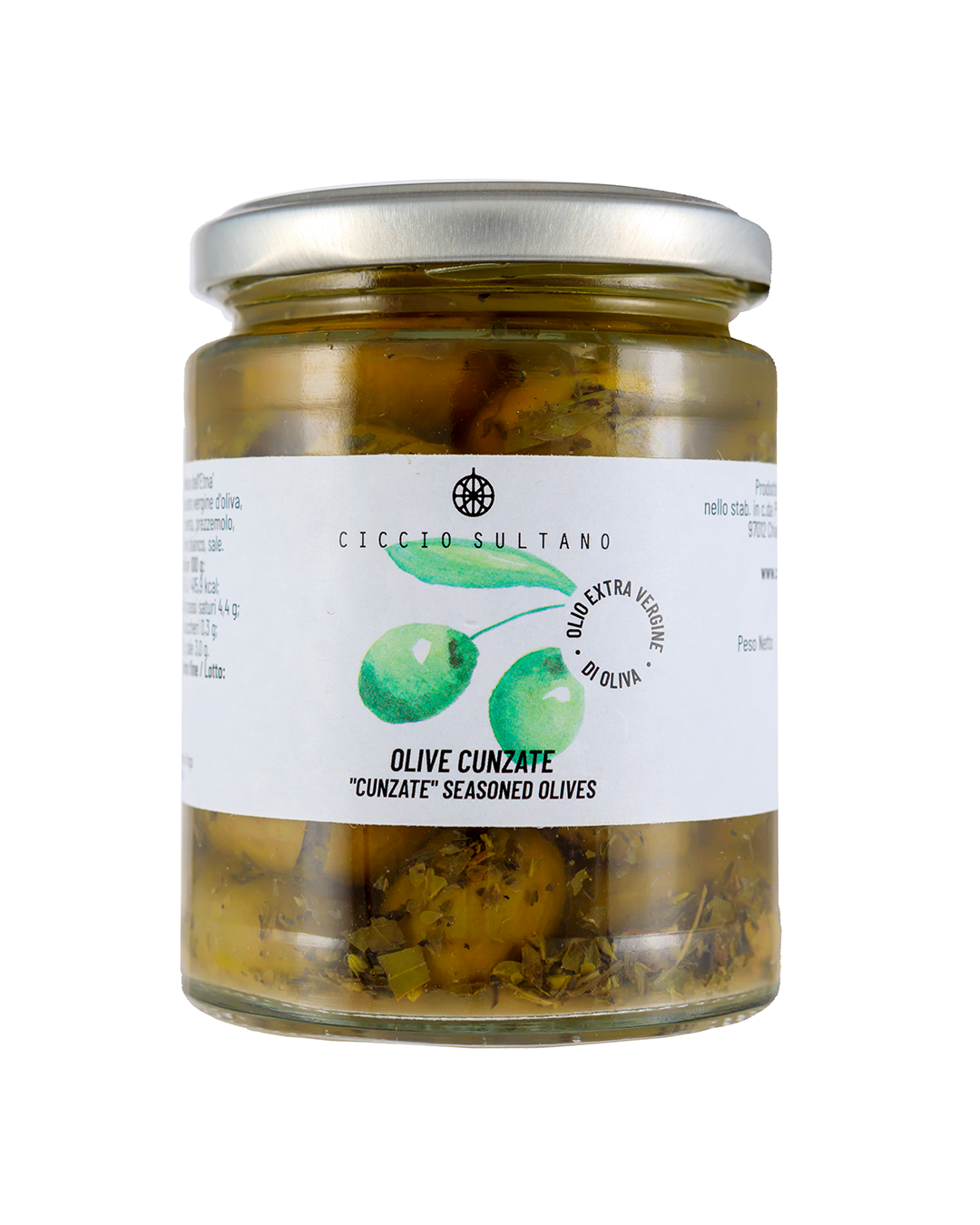 Olive Verdi condite - Ciccio Sultano