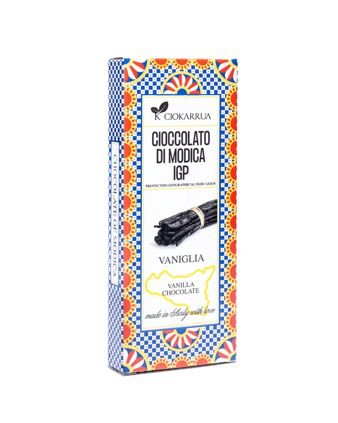 Cioccolato di Modica IGP alla Vaniglia - Ciokarrua